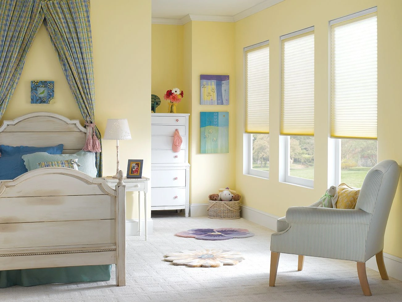 Blinds by Vertican cellular supplier example. Exact fabric and operating configuration are specified separately.
