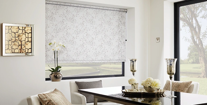 Blinds by Vertican Designer Collection supplier room example.