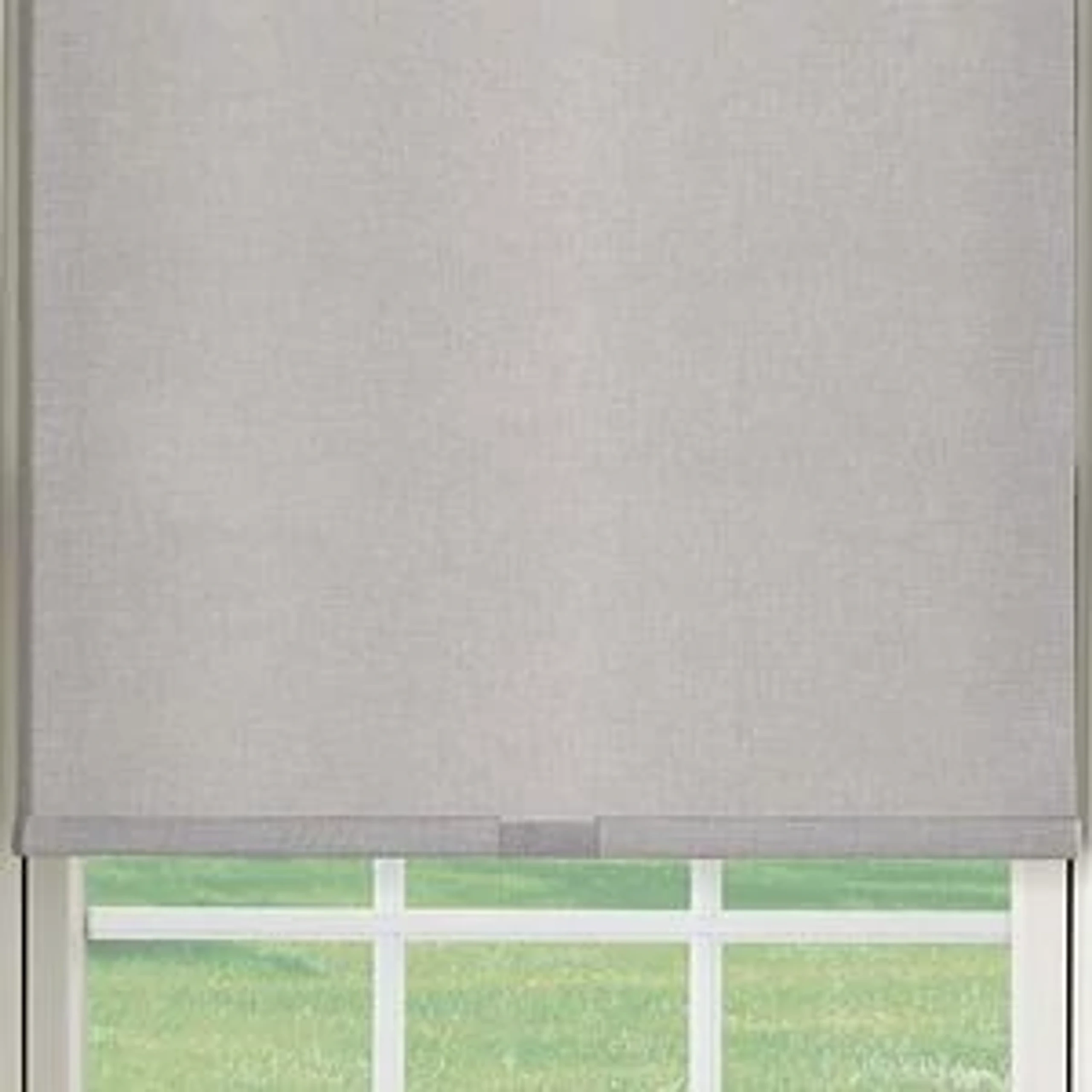 Blackout fabric in a Graber roller shade.