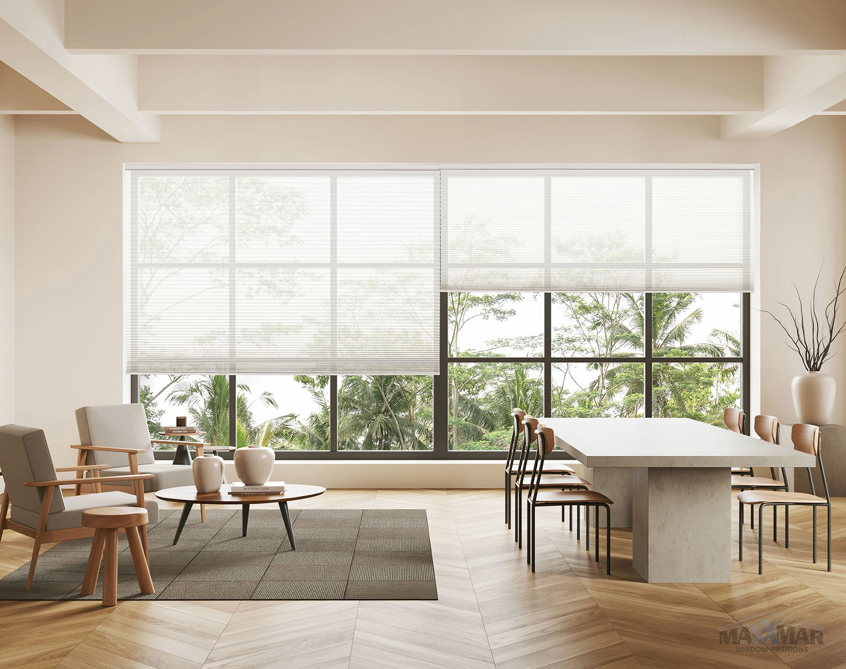 Maxxmar Cellular Shades: window-covering example.
